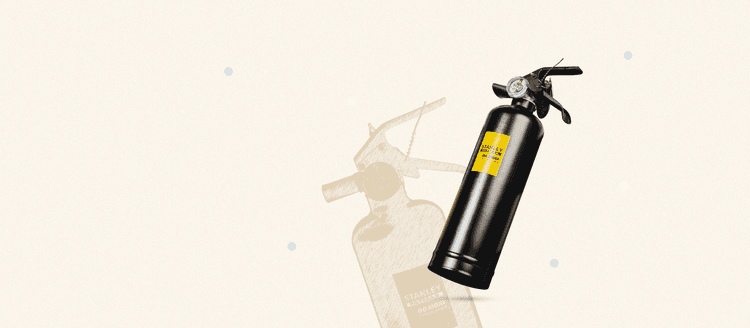트래블링 차량용 소화기