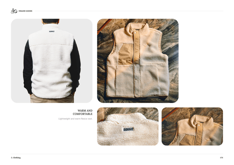 플리스 베스트 (Ivory)