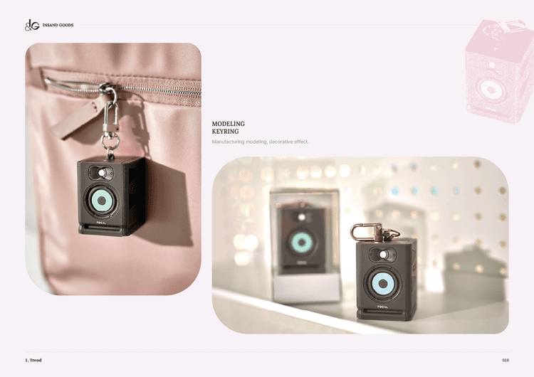 미니 제품 피규어 키링