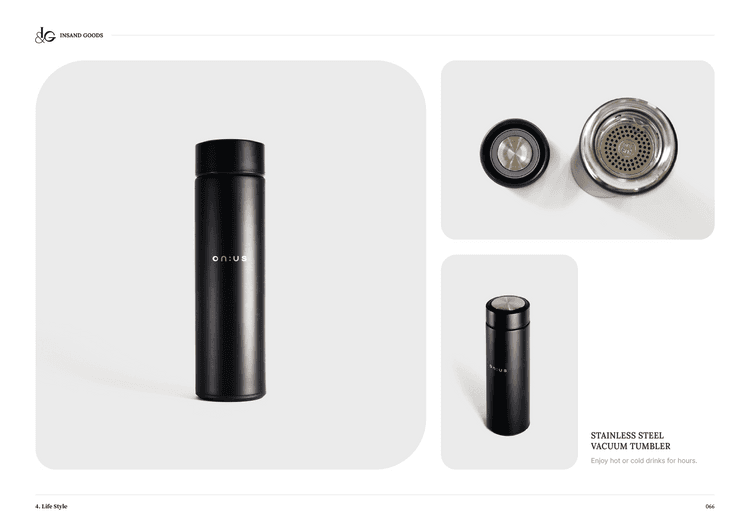 보온보냉 매트블랙 텀블러